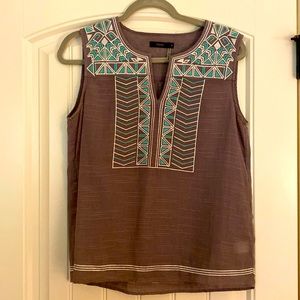 Barely born sheer tank